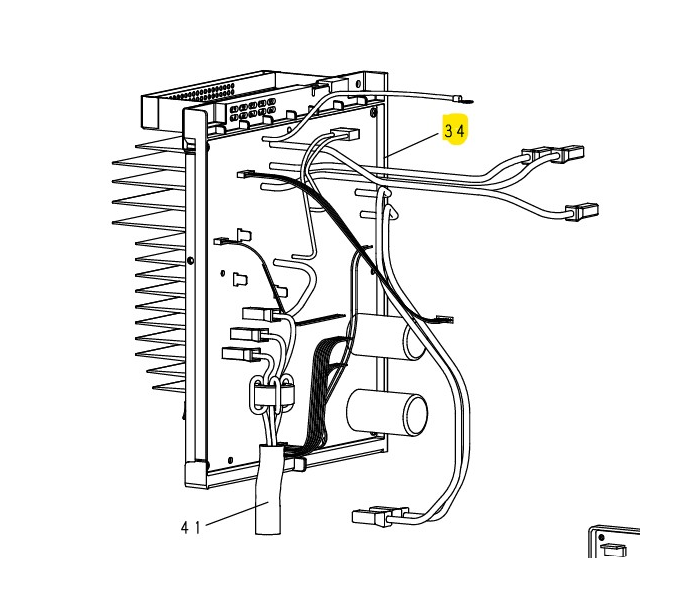 Carte inverter HIC - ACXA73C58640