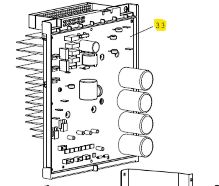 Carte inverter (HIC) - CWA73C6026