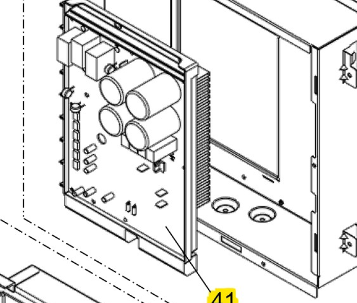 Carte inverter HIC - ACXA73C07274