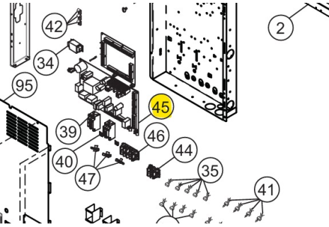 Carte commande WH-SXC09K6E5...