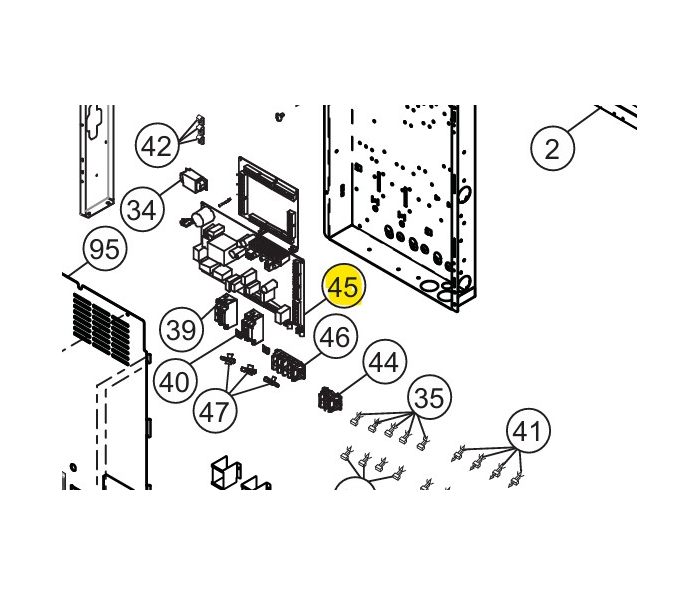 Carte commande WH-SXC12K6E5 - ACXA73C96450