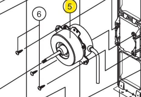 Moteur de ventilateur -...