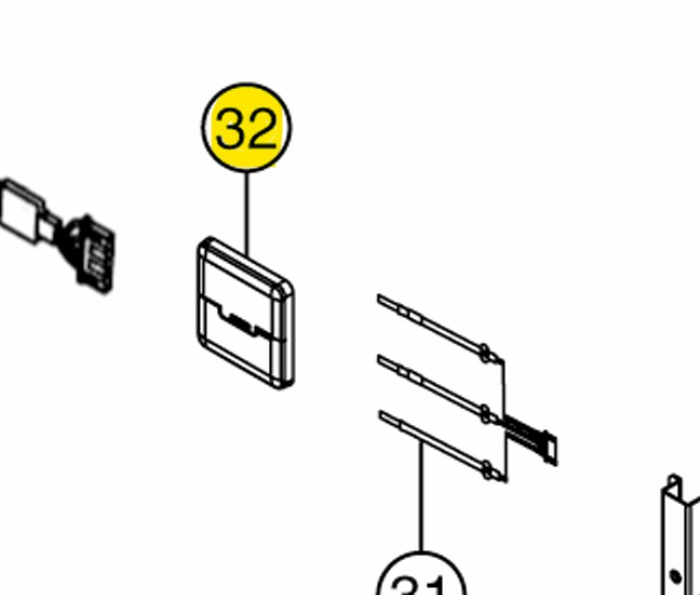 Télécommande filaire avec cable 15m - Référence CWA75C4024