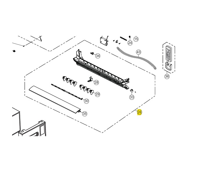 Bac a condensation + ensemble soufflage - Référence CWE20C3236