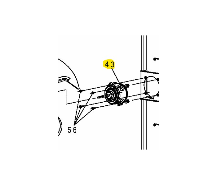 Moteur de ventilateur - Référence L6CBYYYL0082