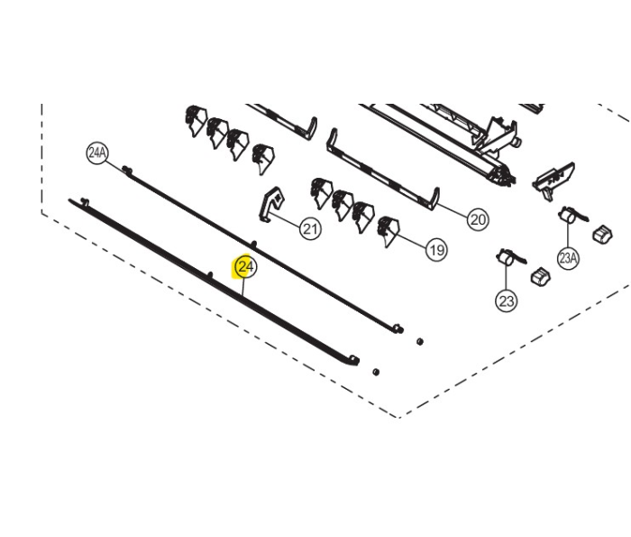 Volet externe - Référence ACXE24C00940
